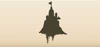 Sandcastle silhouette