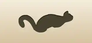 Cat silhouette