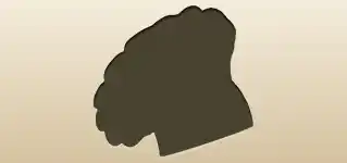 Chef’s Hat silhouette