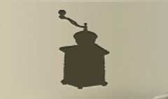 Coffee Grinder silhouette