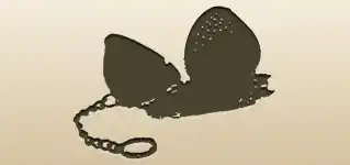 Tea Strainer silhouette