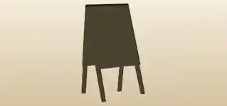 Menu silhouette