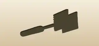 Meat Mallet silhouette