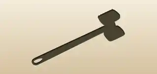Meat Mallet silhouette