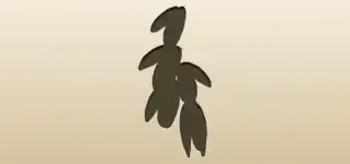 Mussels silhouette