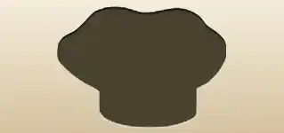 Chef’s Hat silhouette