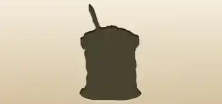 Coffee Beans silhouette