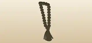 Prayer Beads silhouette