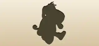 Donkey silhouette