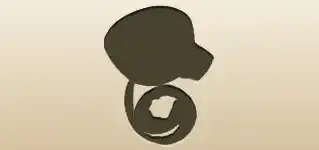 Lemon silhouette
