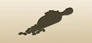 Coffee Beans silhouette