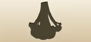 Broccoli silhouette