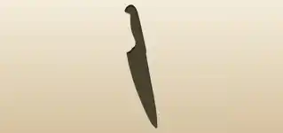 Knife silhouette