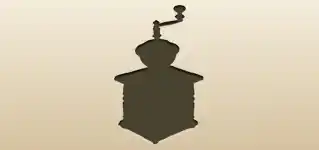 Coffee Grinder silhouette