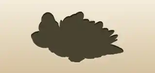 Mussels silhouette