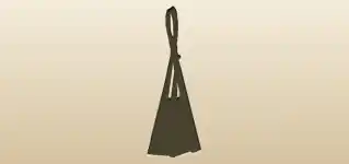 Hand Fan silhouette
