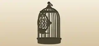 Birdcage silhouette