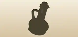 Olive Oil silhouette