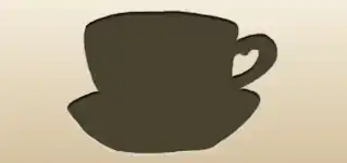 Coffee Cup silhouette