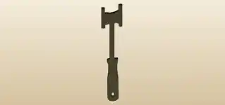 Meat Mallet silhouette