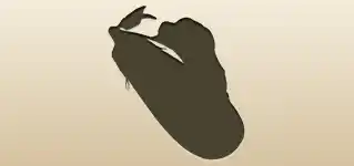Eggplant silhouette