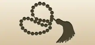 Prayer Beads silhouette