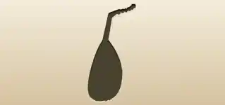Lute silhouette