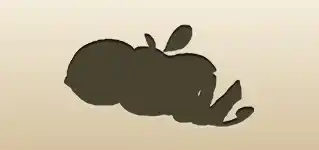 Lemon silhouette