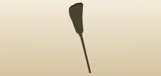 Broom silhouette