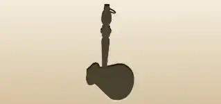 Turkish Coffee Pot silhouette