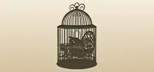 Birdcage silhouette