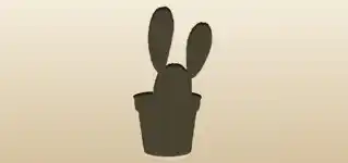 Cactus silhouette