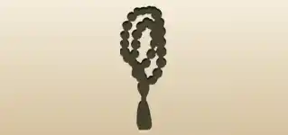 Prayer Beads silhouette