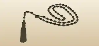 Prayer Beads silhouette