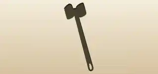 Meat Mallet silhouette