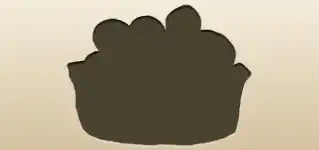 Eggs silhouette