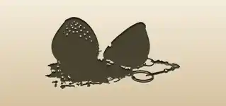 Tea Strainer silhouette