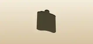 Hip Flask silhouette