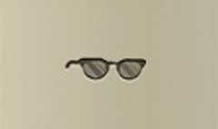 Eyeglasses silhouette