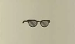 眼鏡のシルエット