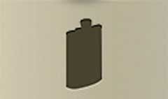 Hip Flask silhouette