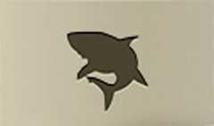 Shark silhouette