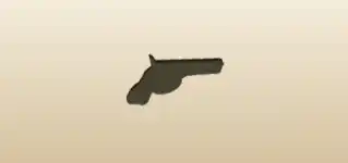 Revolver silhouette