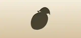 Apple silhouette