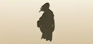 Ghost silhouette