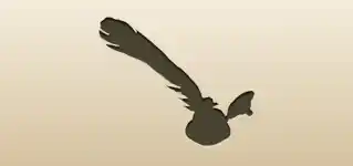 Inkwell silhouette