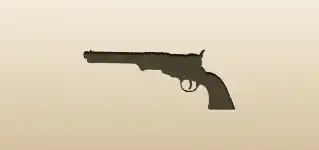 Revolver silhouette