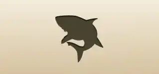 Shark silhouette