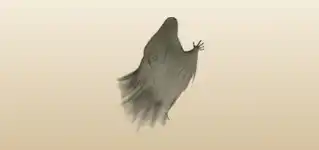 Ghost silhouette