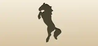 Mustang silhouette